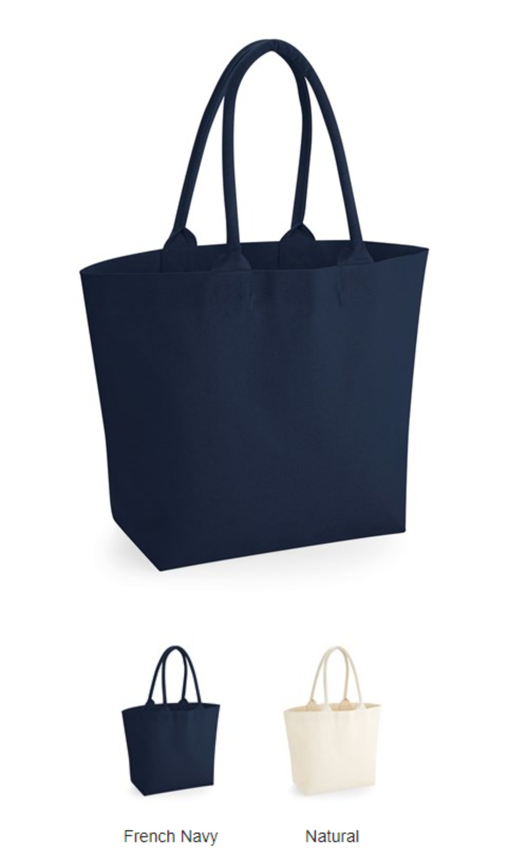 Westford Mill W626 Fairtrade Cotton Deck Bag Westford Mill W626 Fairtrade Cotton Deck Bag